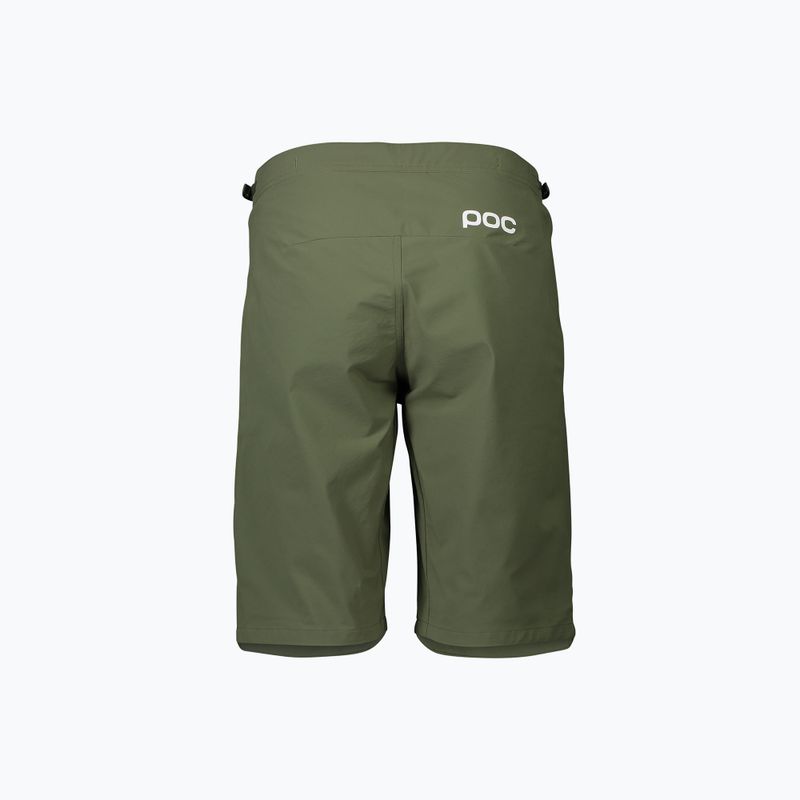 Pantaloncini da ciclismo da donna POC Essential Enduro verde epidotico 7