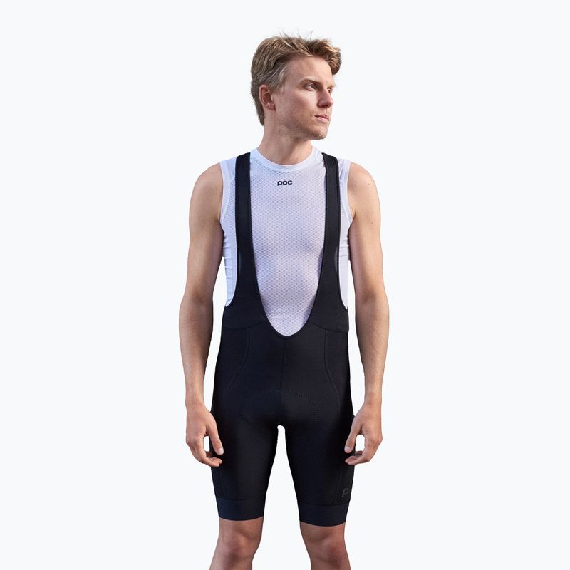 POC Rove Cargo VPDs Bib Shorts da uomo nero uranio