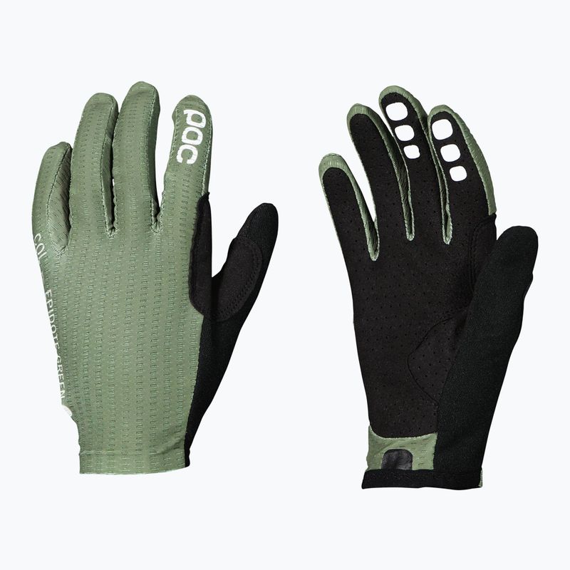 Guanti da ciclismo POC Savant MTB verde epidoto 5