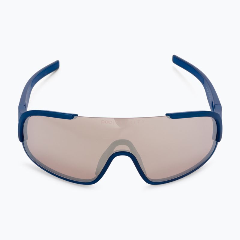 Occhiali da sole POC Crave blu opale traslucido/clarity trail argento 3