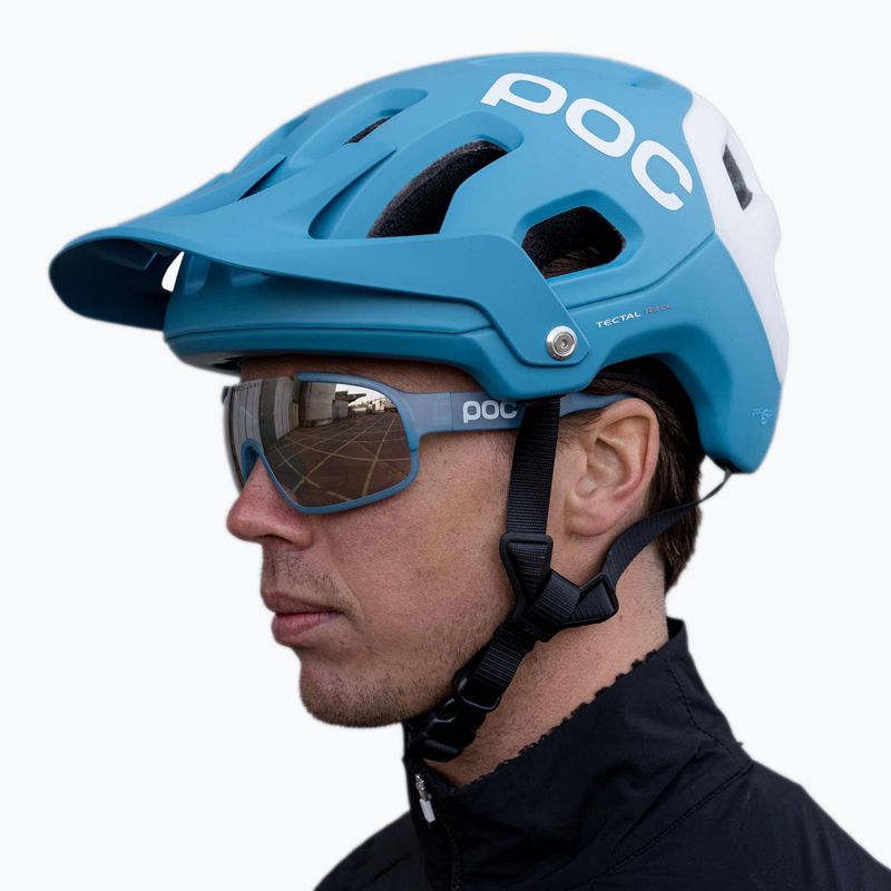 Occhiali da sole POC Crave blu opale traslucido/clarity trail argento 7