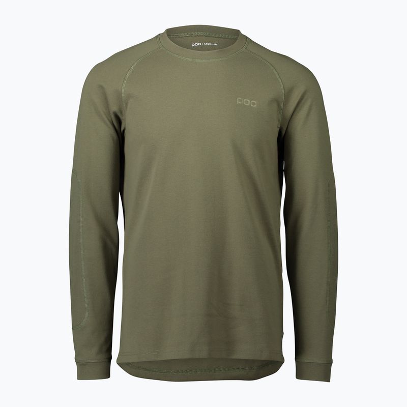 Felpa da trekking da uomo POC Poise Crew verde epidoto 5