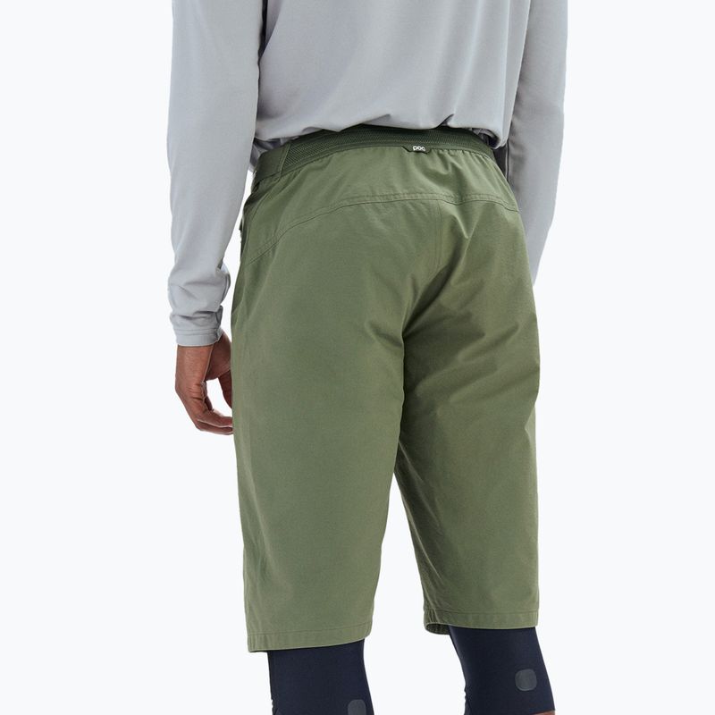 Pantaloncini da ciclismo POC Essential Enduro da uomo verde epidoto 2