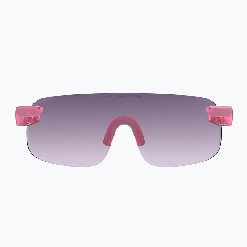 Occhiali da sole POC Elicit actinium pink translucent/clarity road silver 3