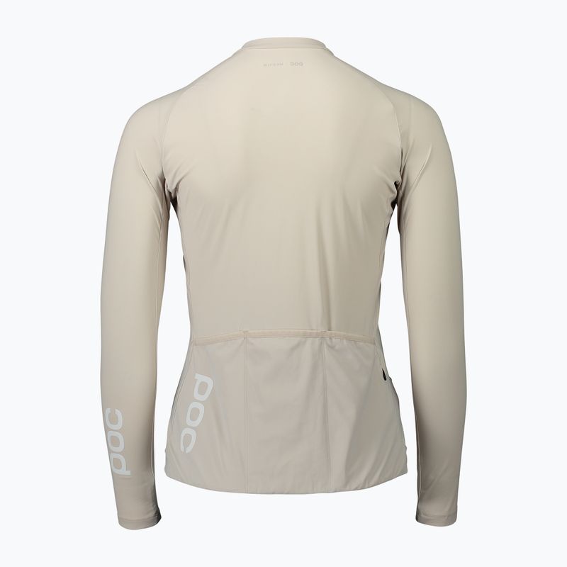 Manica lunga ciclismo donna POC Essential Road light sandstone beige 2