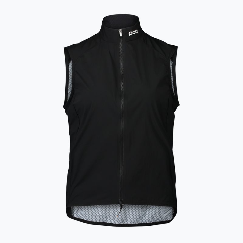 Gilet da ciclismo da donna POC Enthral nero uranio