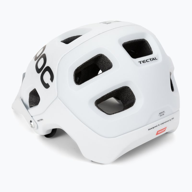 Casco da bici POC Tectal hydrogen white matt 4