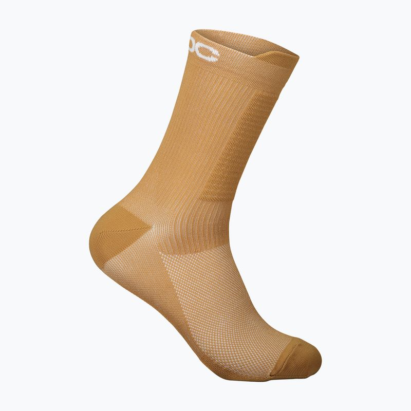 POC Lithe MTB Mid calze da ciclismo marrone aragonite