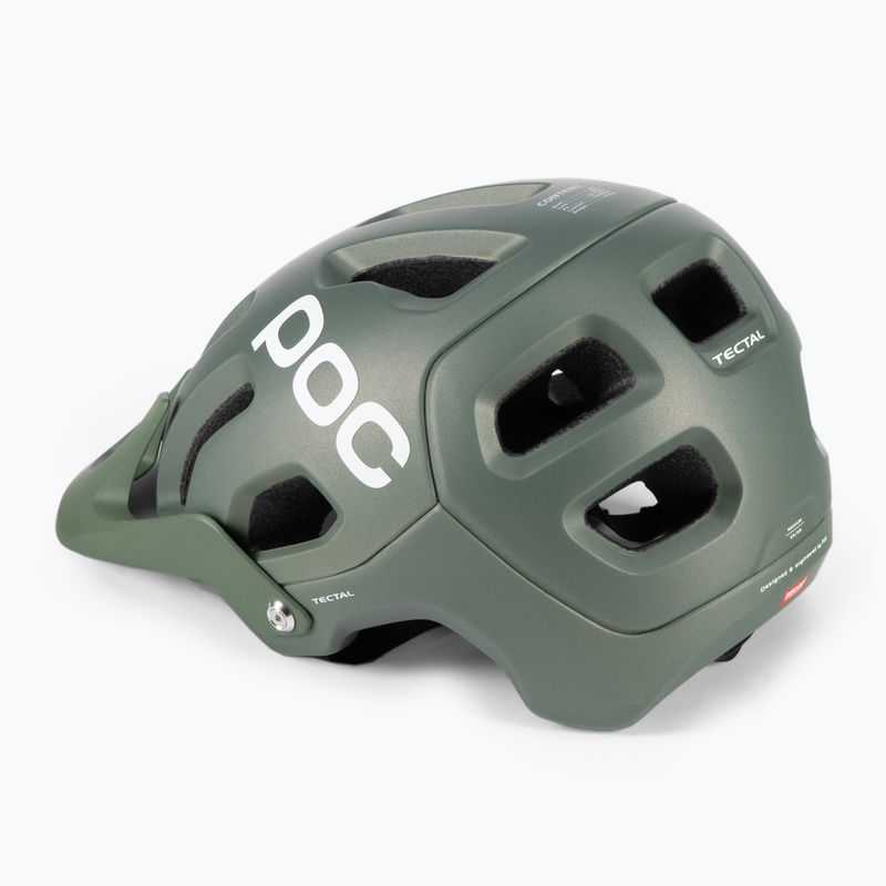 Casco da bici POC Tectal verde epidoto metallizzato/opaco 2