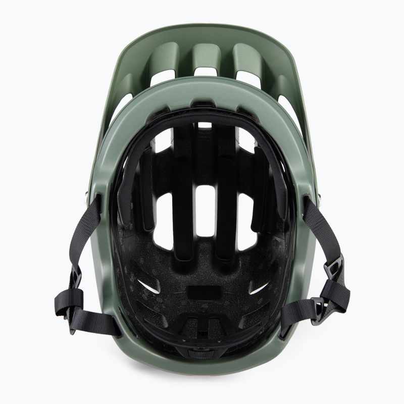 Casco da bici POC Tectal verde epidoto metallizzato/opaco 6