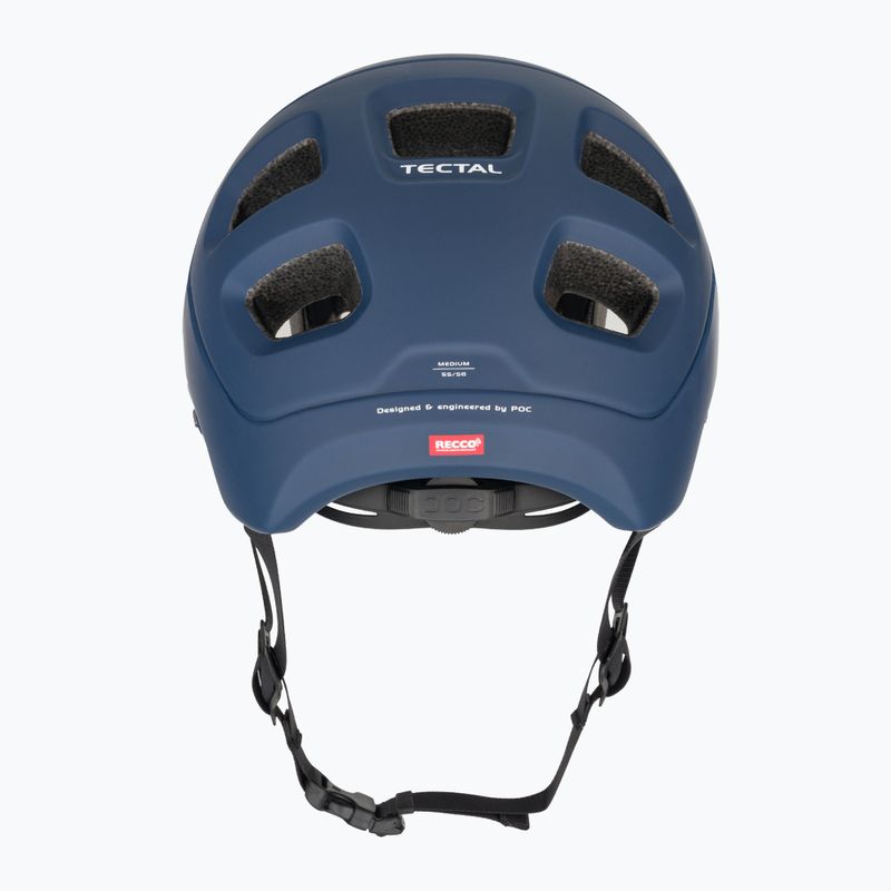 Casco da bici POC Tectal blu piombo opaco 3