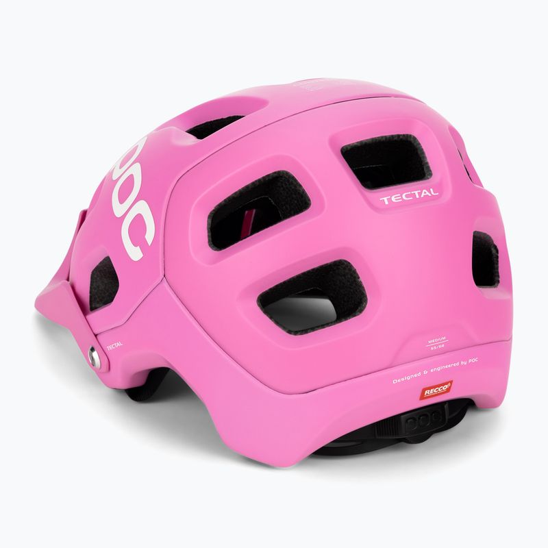 Casco da bici POC Tectal actinium rosa opaco 4