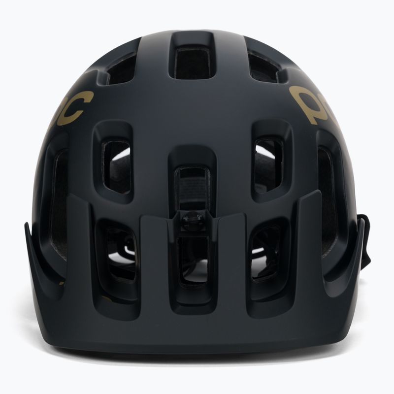 Casco bici POC Tectal Fabio Ed. nero uranio opaco/oro 2