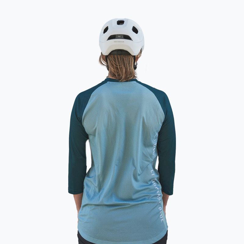 Maglia ciclismo donna POC MTB Pure 3/4 lt blu dioptasio/blu dioptasio 2