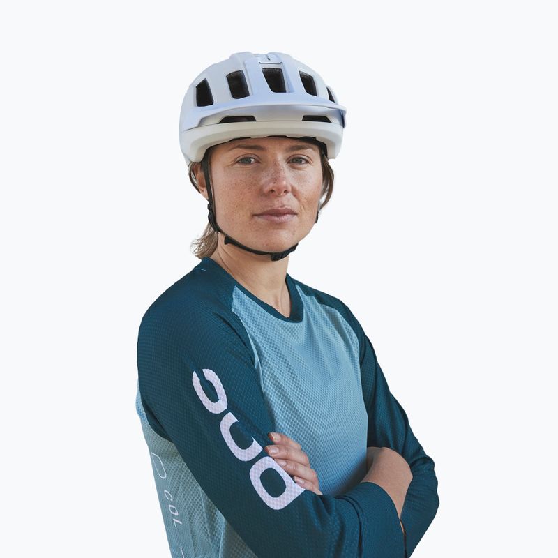 Maglia ciclismo donna POC MTB Pure 3/4 lt blu dioptasio/blu dioptasio 4