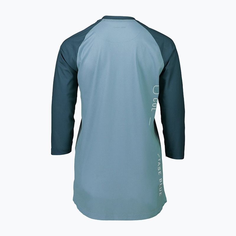Maglia ciclismo donna POC MTB Pure 3/4 lt blu dioptasio/blu dioptasio 6
