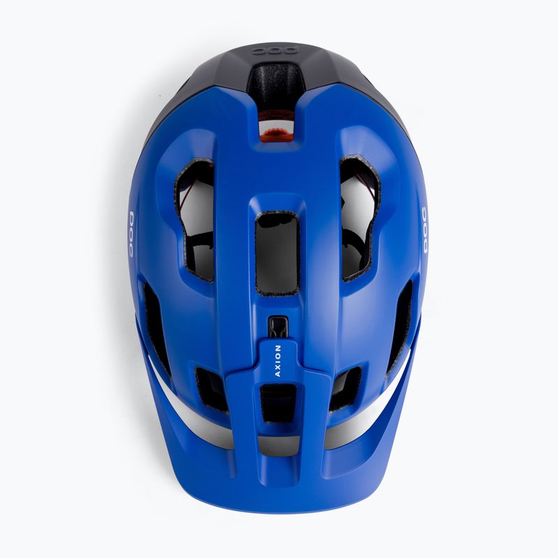 Casco da bici POC Axion SPIN natrium blu opaco 6