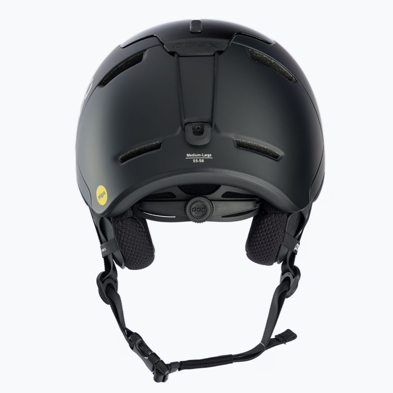 Casco da sci POC Obex MIPS nero uranio opaco 3