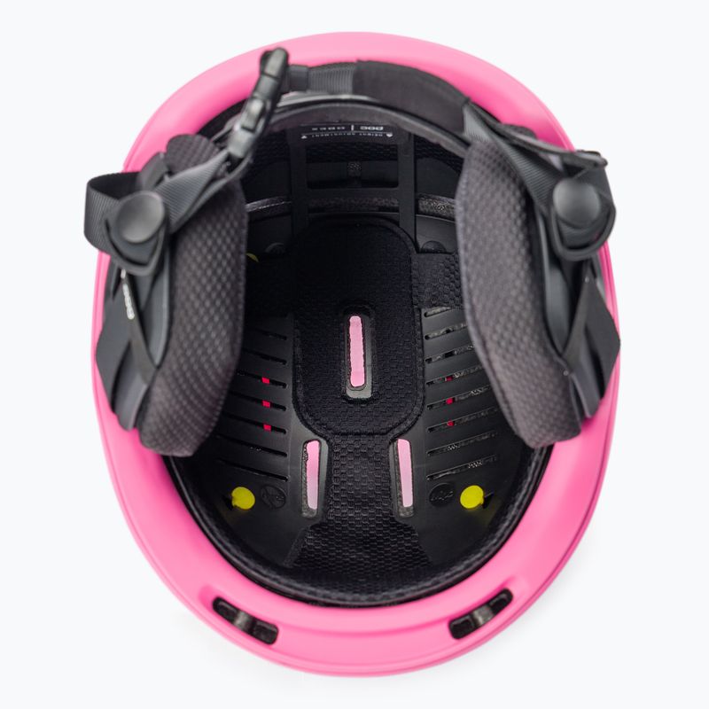 Casco da sci da donna POC Obex MIPS actinium rosa opaco 5