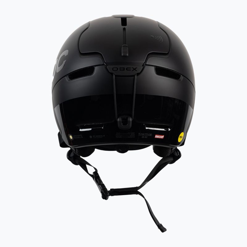 Casco da sci POC Obex BC MIPS nero uranio opaco 3