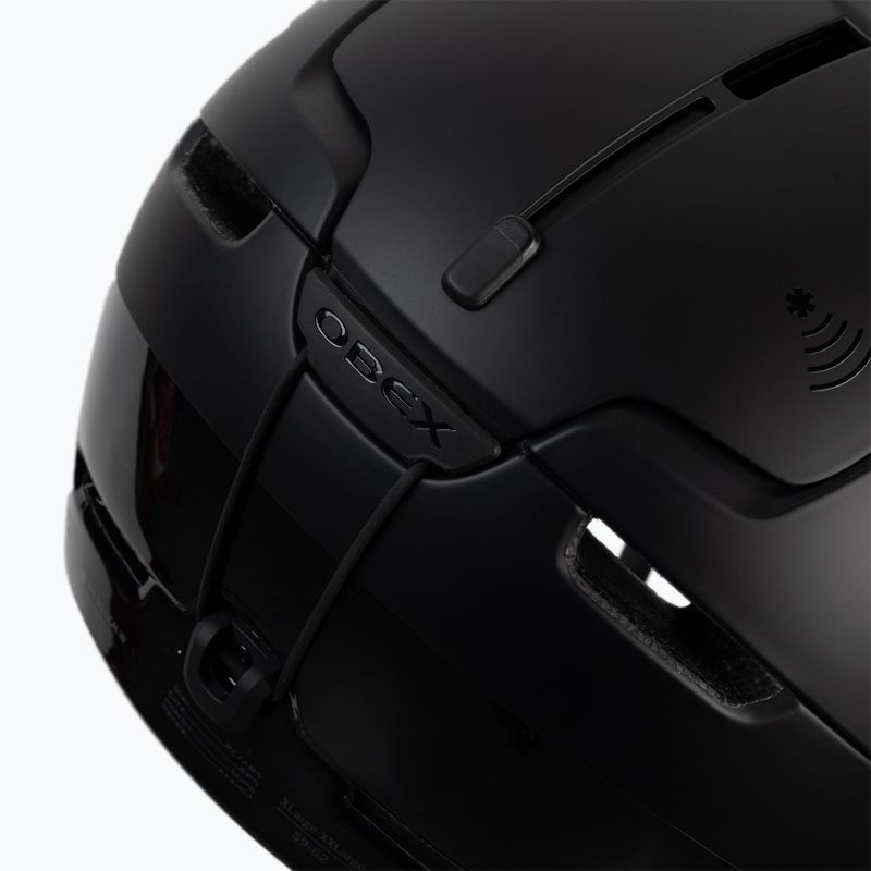 Casco da sci POC Obex BC MIPS nero uranio opaco 6