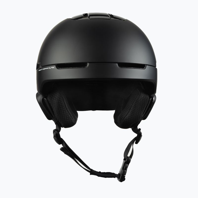 Casco da sci POC Obex MIPS Communication nero uranio opaco 2