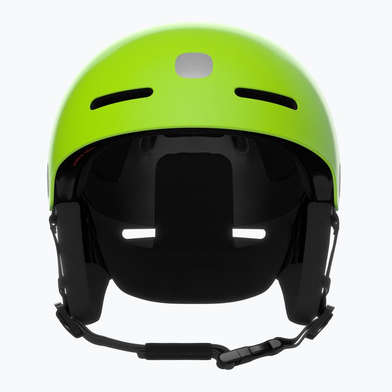 Casco da sci per bambini POC POCito Fornix MIPS giallo fluorescente/verde 10