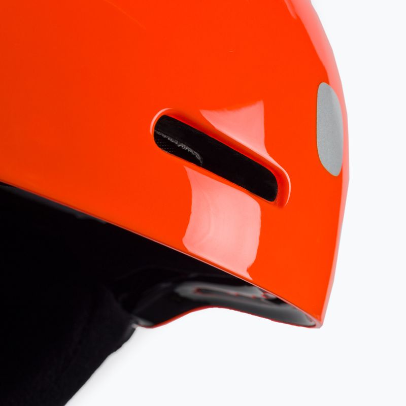 Casco da sci per bambini POC POCito Fornix MIPS arancione fluorescente 7