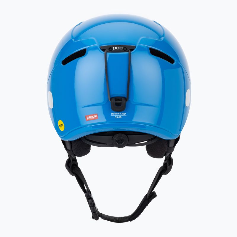 Casco da sci per bambini POC POCito Obex MIPS blu fluorescente 4