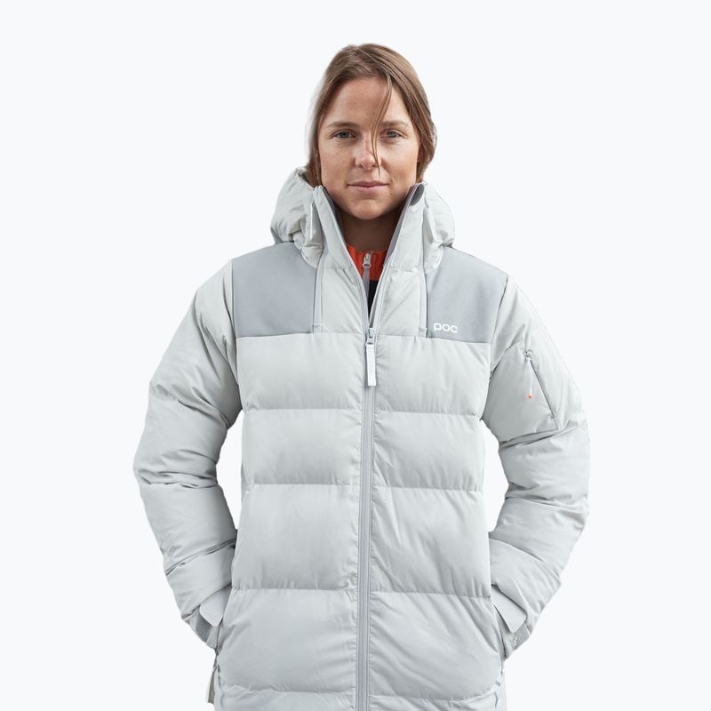 Piumino da donna POC Loft Parka grigio granito 4