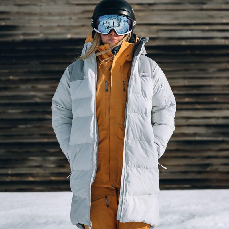 Piumino da donna POC Loft Parka grigio granito 13