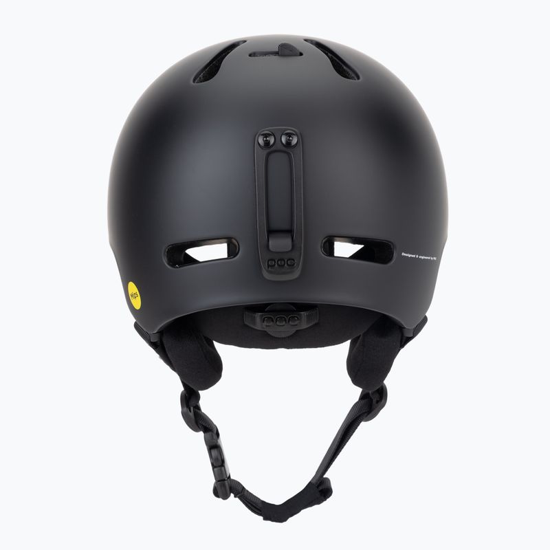 Casco da sci POC Fornix MIPS nero uranio opaco 4