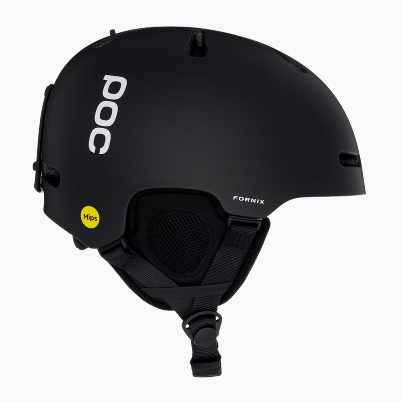 Casco da sci POC Fornix MIPS nero uranio opaco 4