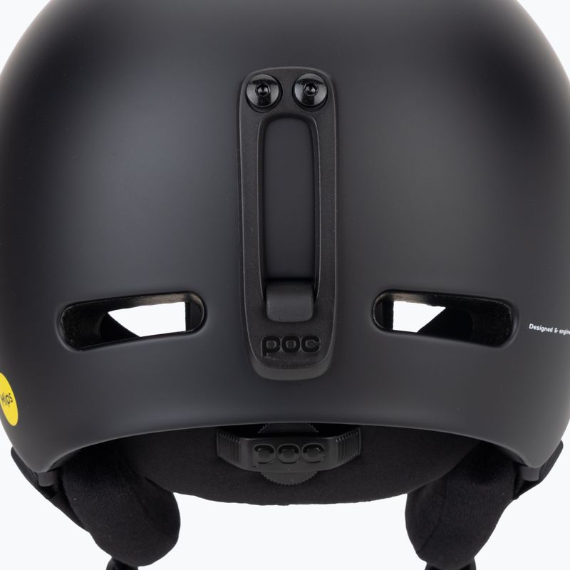 Casco da sci POC Fornix MIPS nero uranio opaco 2