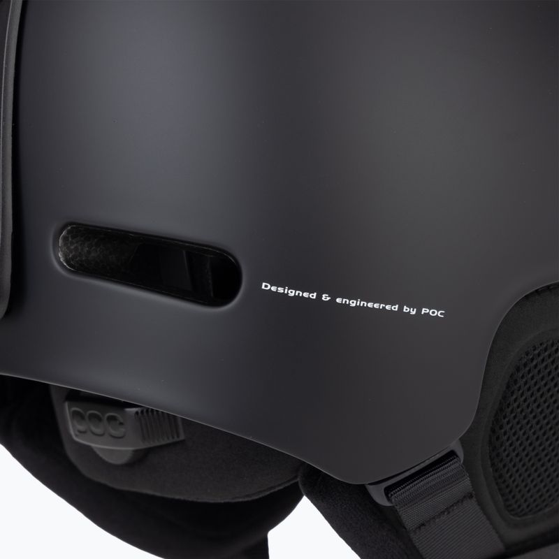 Casco da sci POC Fornix MIPS nero uranio opaco 3