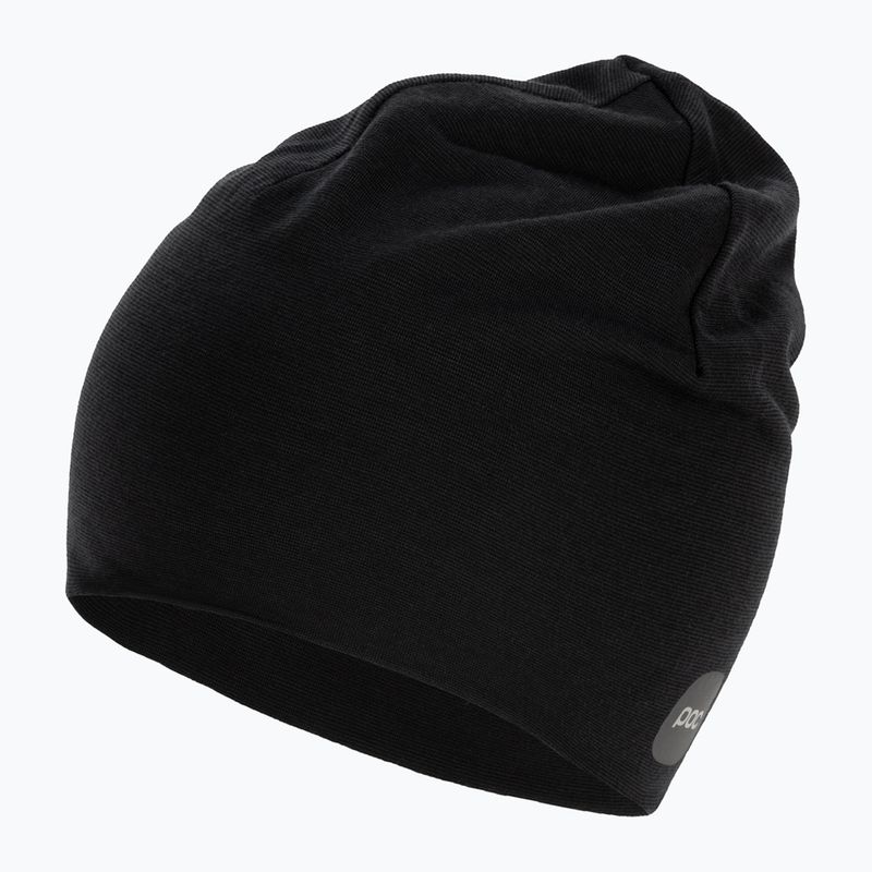 POC Light Merino Beanie berretto da ciclismo nero uranio 3