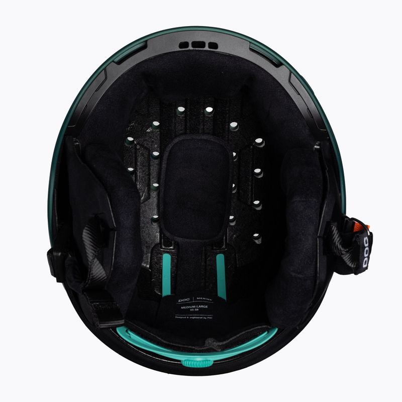Casco da sci POC Meninx verde moldanite 5