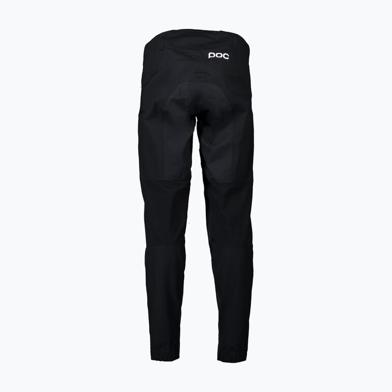 Pantaloni da ciclismo da uomo POC Ardour All-Weather nero uranio 7
