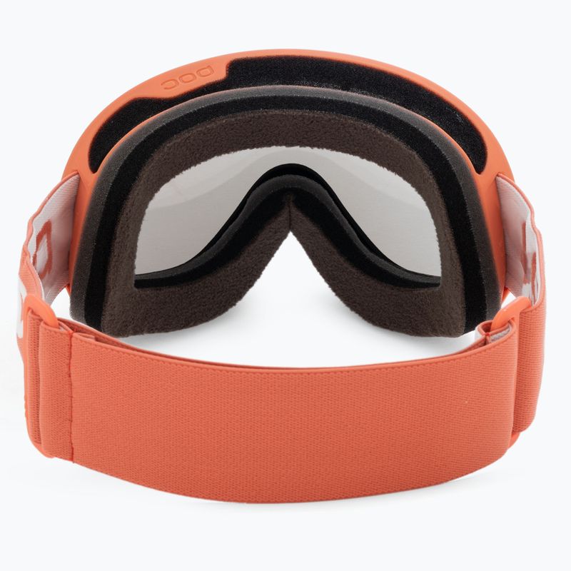POC Retina Clarity lt agate red/clarity define/spektris ivory occhiali da sci 3