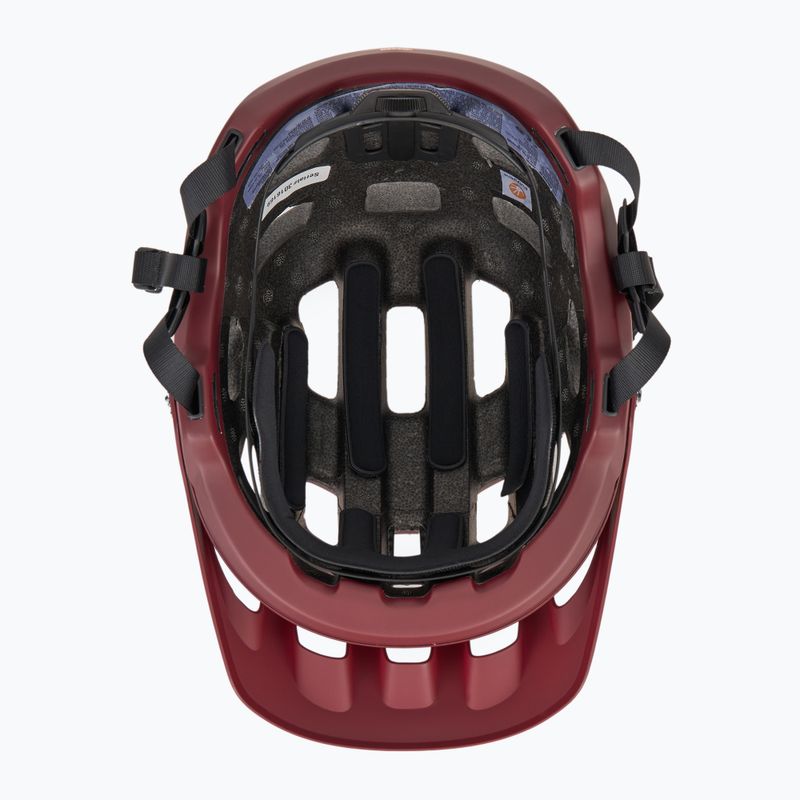 Casco da bici POC Tectal propilene rosso opaco 5