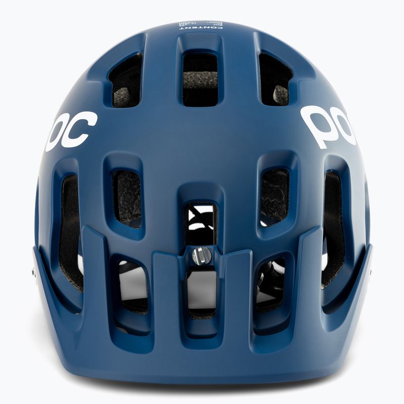 Casco da bici POC Tectal blu piombo opaco 2