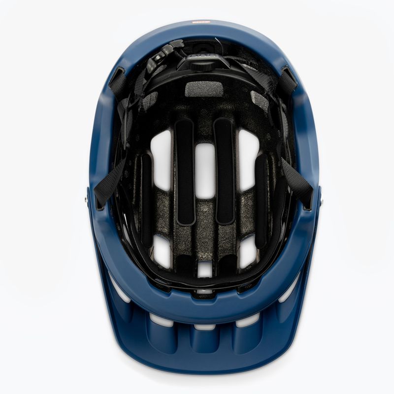 Casco da bici POC Tectal blu piombo opaco 5