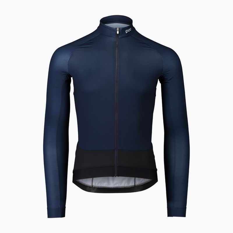 POC Essential Road manica lunga ciclismo uomo o turmaline navy