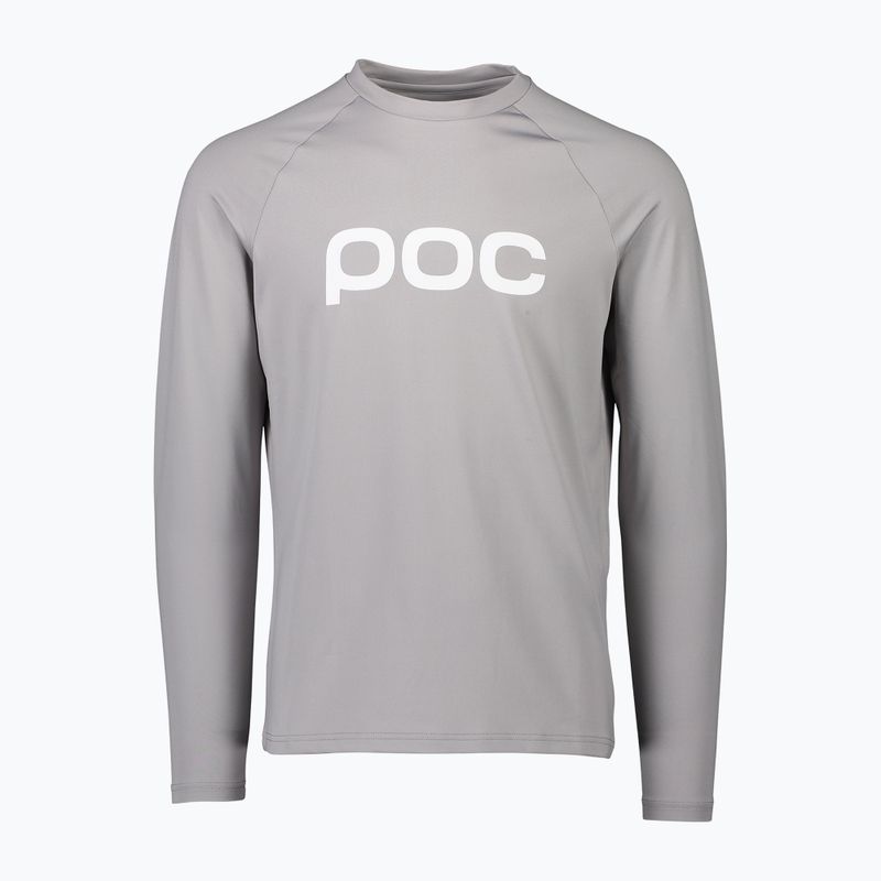 Maglia ciclismo uomo manica lunga POC Reform Enduro grigio lega 4