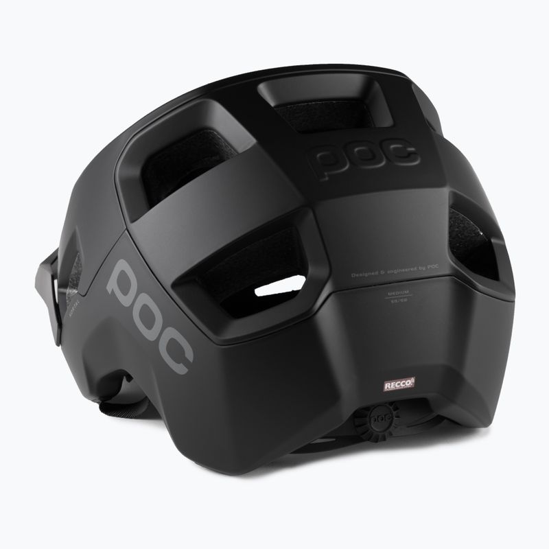 Casco da bici POC Kortal nero uranio opaco 4