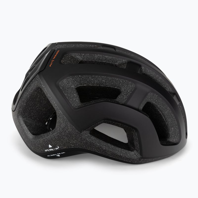 Casco da bici POC Ventral Lite nero uranio opaco 3