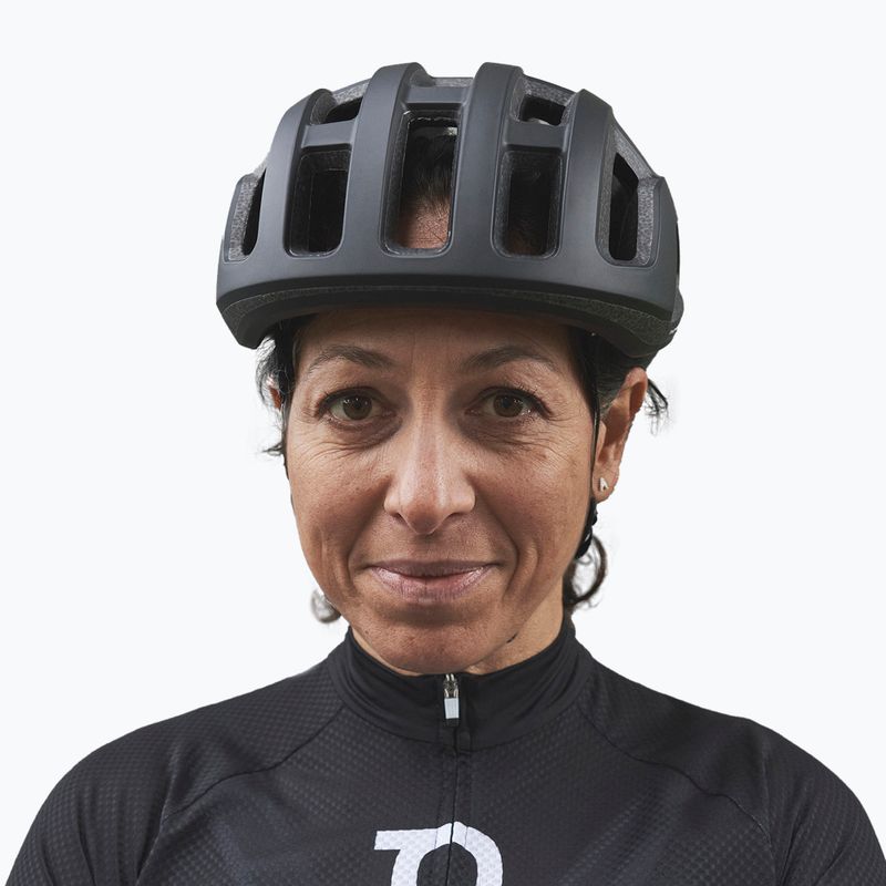 Casco da bici POC Ventral Lite nero uranio opaco 6