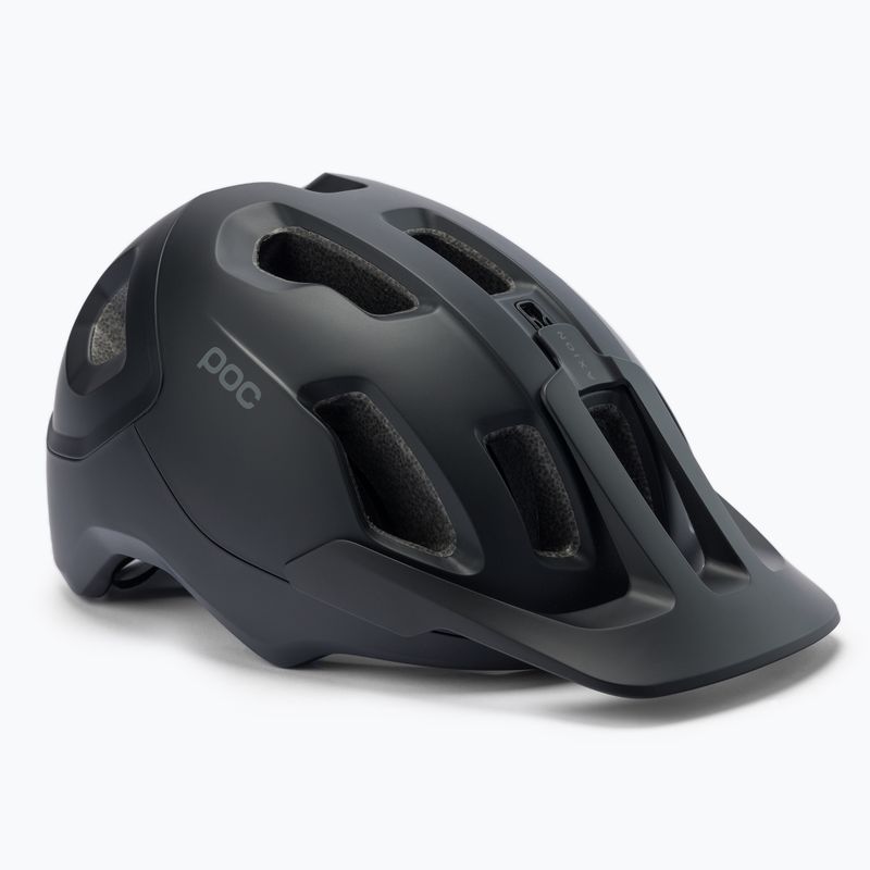 Casco da bici POC Axion SPIN nero uranio opaco
