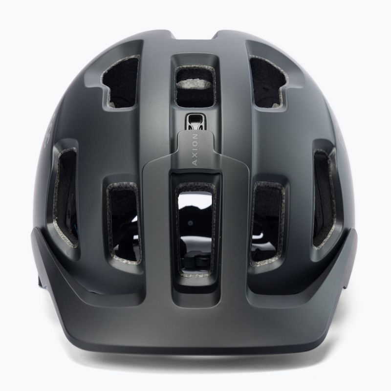 Casco da bici POC Axion SPIN nero uranio opaco 2