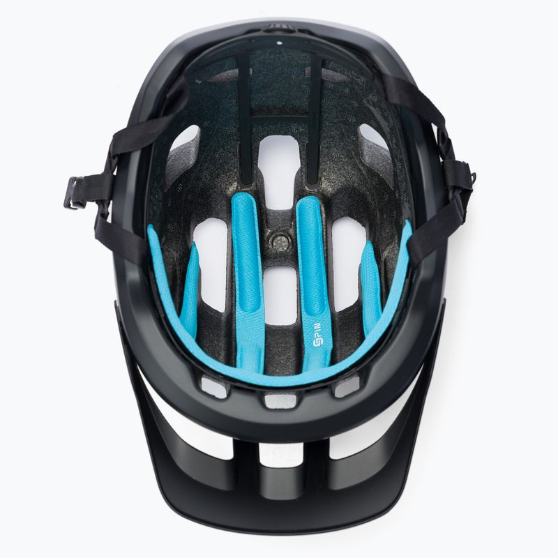 Casco da bici POC Axion SPIN nero uranio opaco 5